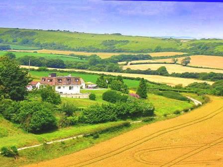 house from Winfrith Hill